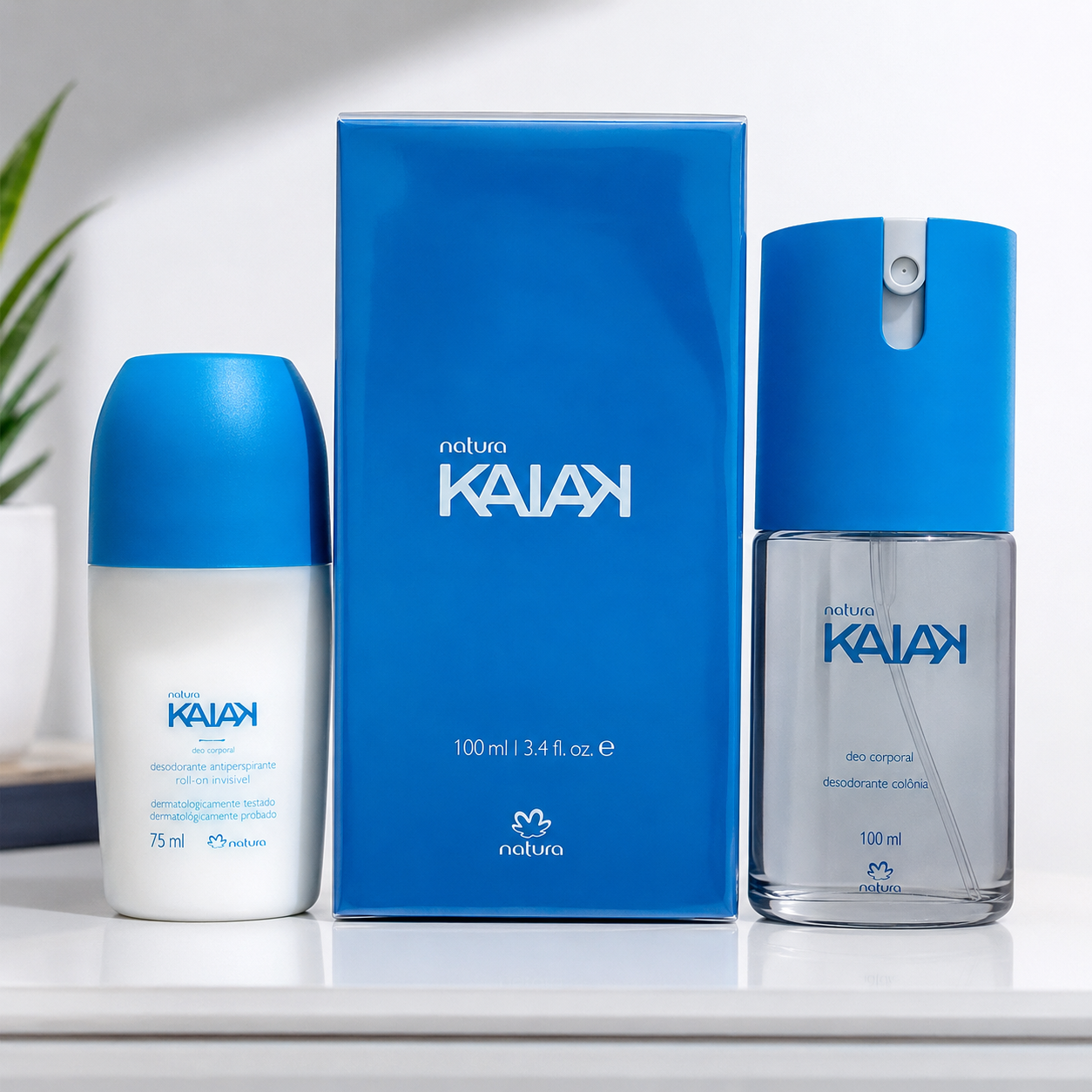 Kit Kaiak Clasico Masculino x3