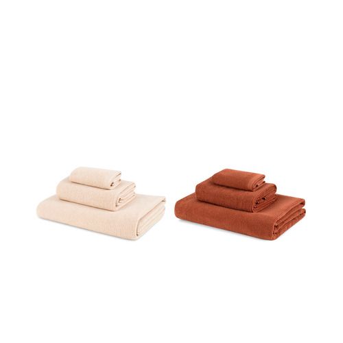 Set de 6 toallas Colección Terracota Yanbal